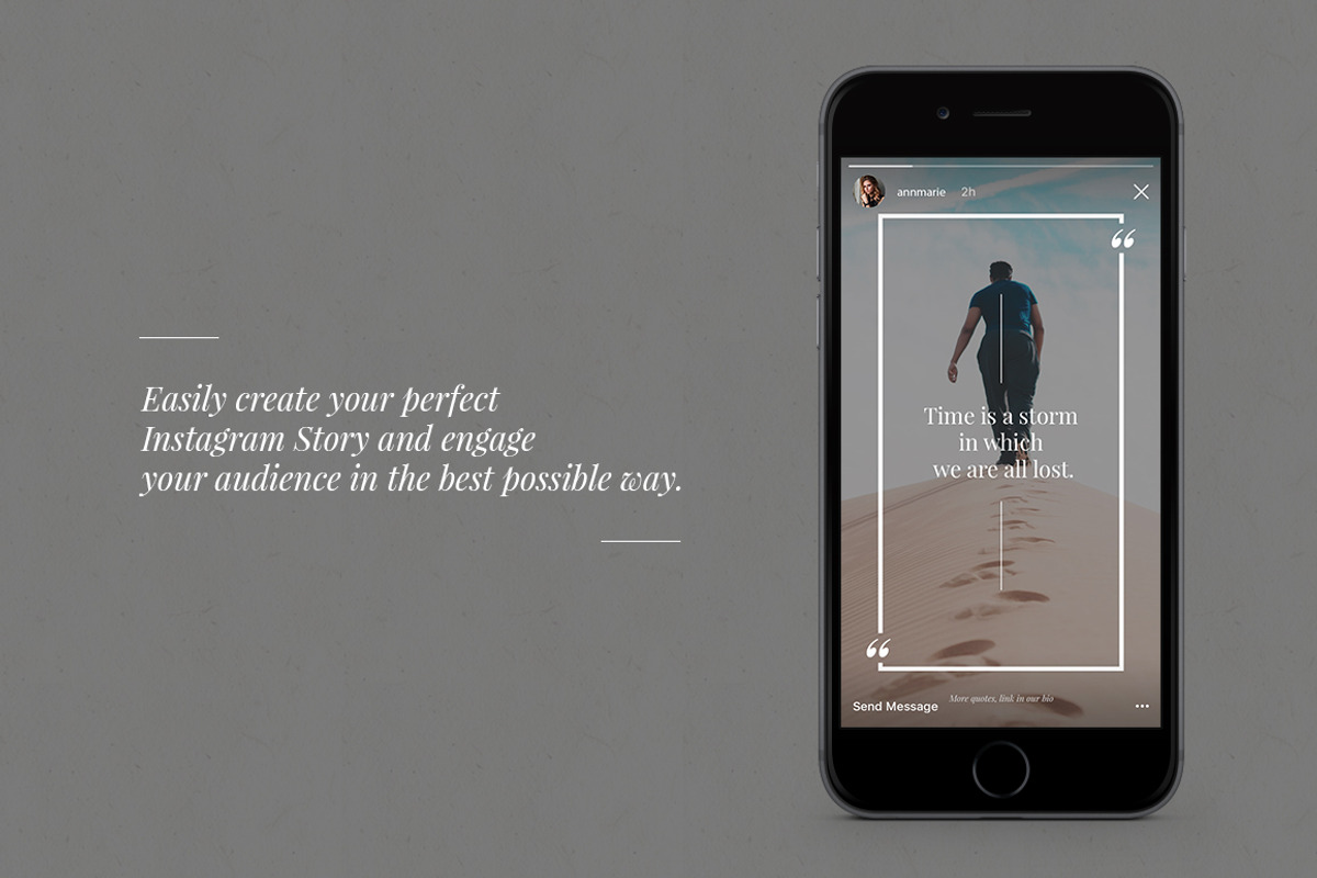 Quotes Instagram Stories, a Social Media Template by Web Donut (Photo 3 of 5)