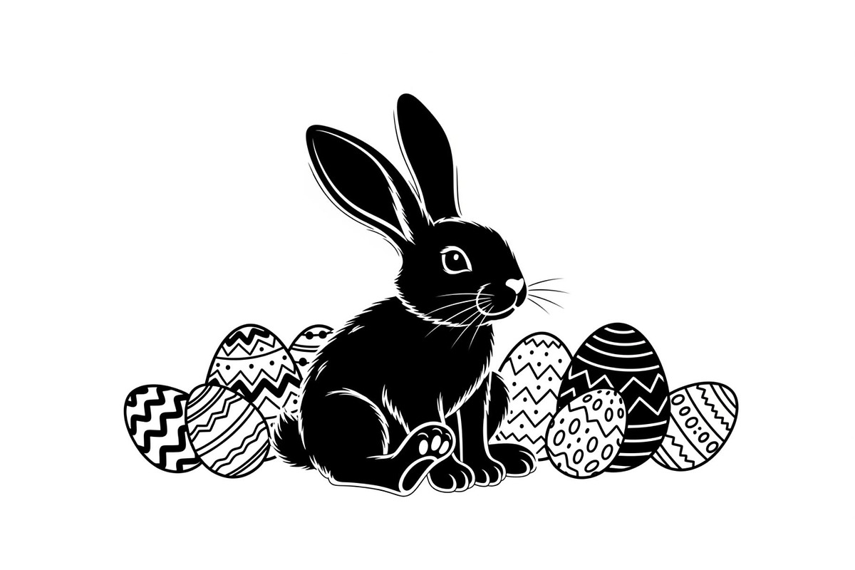 Happy Easter Bunny Vector Bundle, an Illustration by jahid234 (Photo 5 of 51)