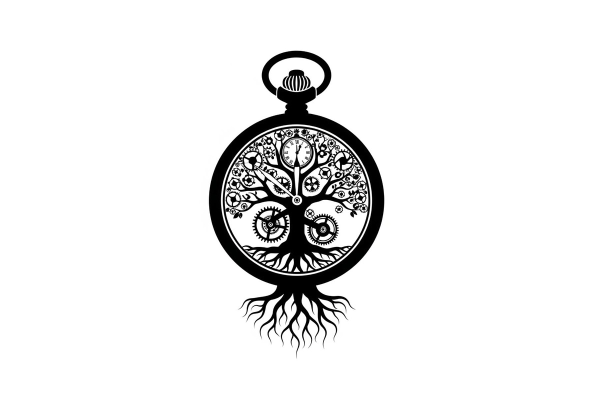 Steampunk Tree of Life Symbol Bundle, an Illustration by yasushie (Photo 19 of 31)