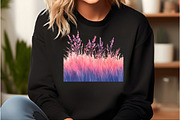 Pink Summer Grass Clipart, an Illustration by DreamCafeArt (Thumbnail 5 of 7)