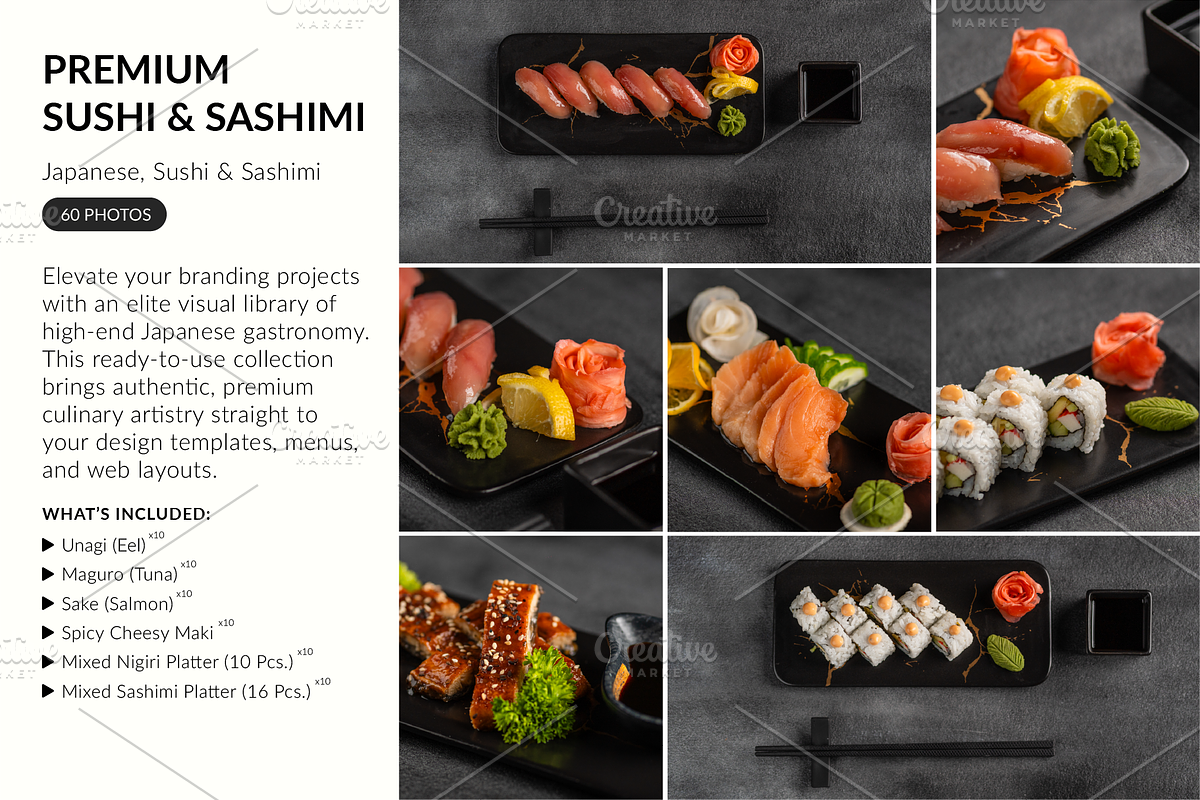 Premium Sushi & Sashimi - 60 Photos, a Food & Drink Photo by Sameeu's (Photo 3 of 3)