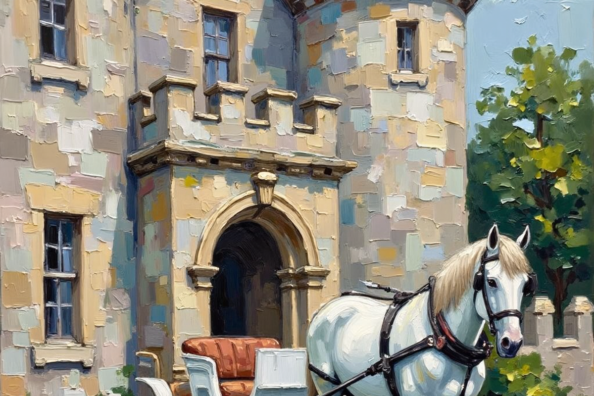 Royal Carriages, Horse Carriages, a Transportation Illustration by PLUM&FIGS (Photo 16 of 21)