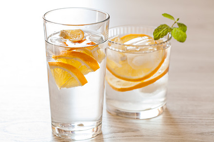 Fresh cold lemonade with lemons containing background, beverage, and citrus preview 6