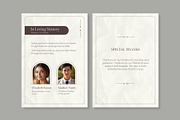 Elegant Wedding Program A5, a Templates & Theme by studiogstock (Thumbnail 5 of 5)