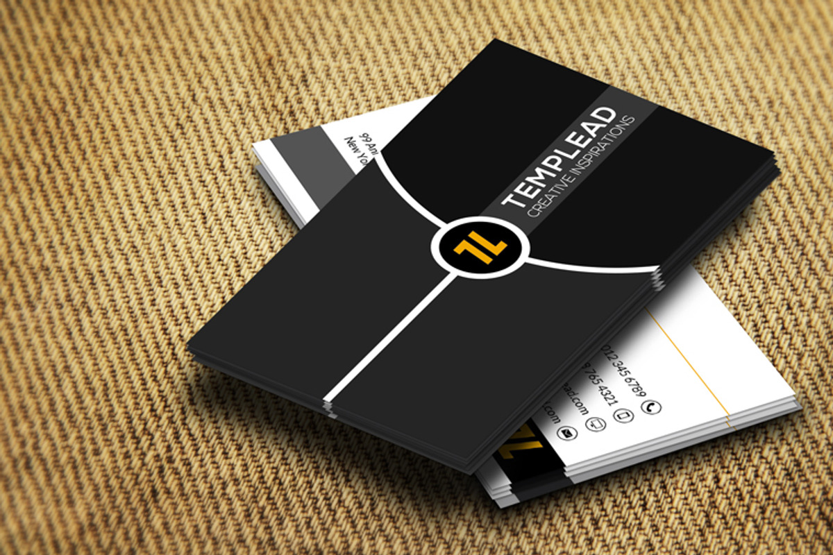 Corporate Business Card CM150, a Business Card Template by annozio (Photo 2 of 4)