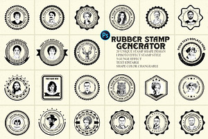 Rubber Stamp Generator, an Action Add-On by MRI STUDIO