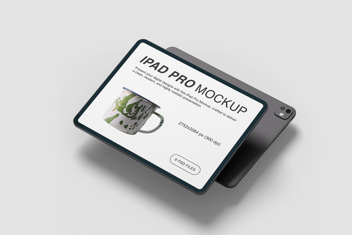 High Quality iPad Pro Mockup, an iPad Mockup by graphiccrew (Photo 9 of 10)