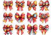 Easter Bow Clipart Bundle, an Illustration by Designking (Thumbnail 2 of 5)