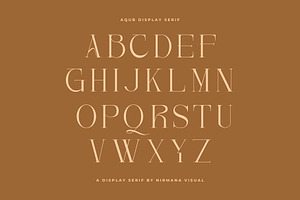 Aqub - Modern Serif Font