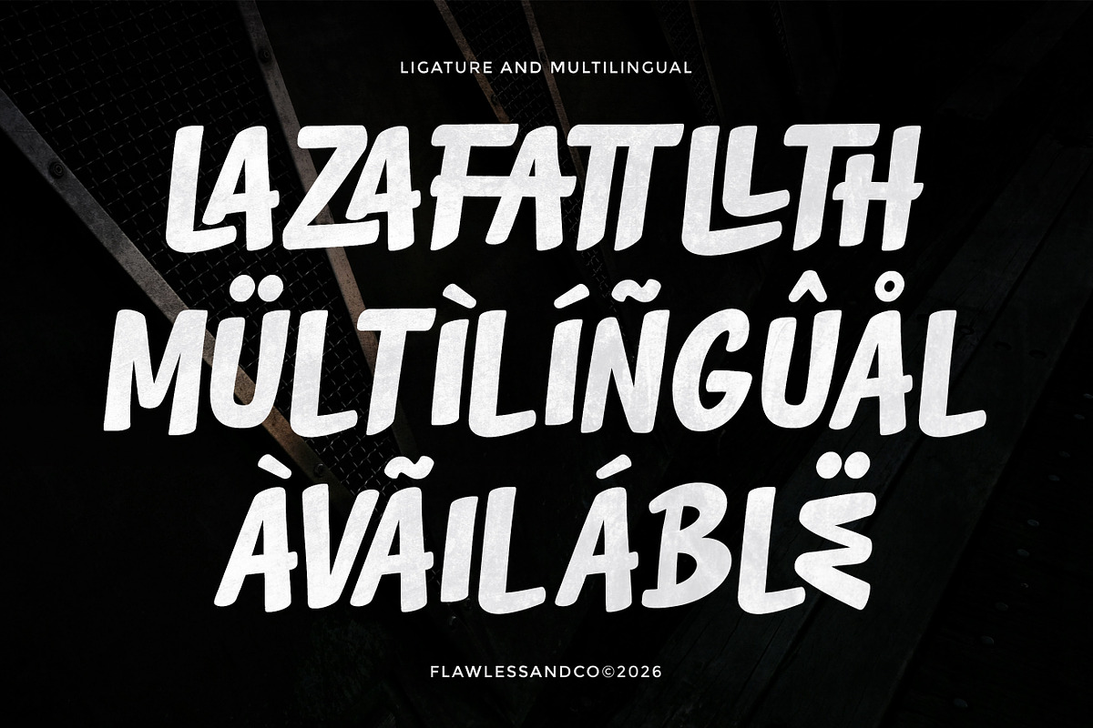 Melliot - Brush Font, a Sans Serif Font by Flawless And Co (Photo 9 of 10)