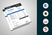 Minimal Invoice, a Stationery Template by UI_Expert (Thumbnail 1 of 4)