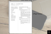 Resume/CV Minimalist photo template, a Resume Template by The Career Lab (Thumbnail 5 of 10)