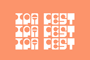 Toggle: a bold modern display font, a Font by Press & Pen (Thumbnail 6 of 8)