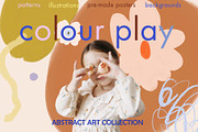 Colour Play-Abstract collection, an Illustration by Natalia Tugova (Thumbnail 1 of 8)