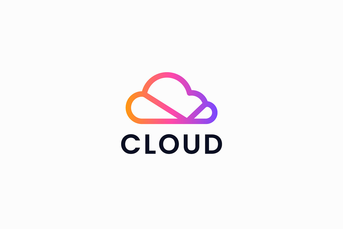 Cloud Logo Storage Server Hosting, a Branding & Logo Template by Signatoro (Photo 1 of 2)
