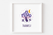 Mystical Mushrooms Clipart Set, an Object Graphic by Alena Koval (Thumbnail 16 of 16)