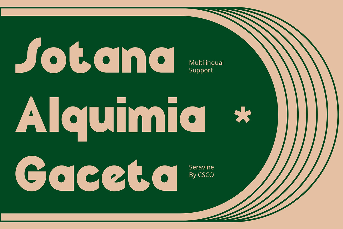 Seravine, a Sans Serif Font by Craft Supply Co. (Photo 5 of 8)