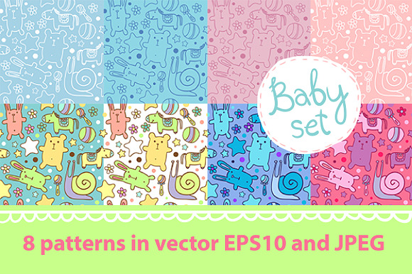 Seamless Patterns For Kids