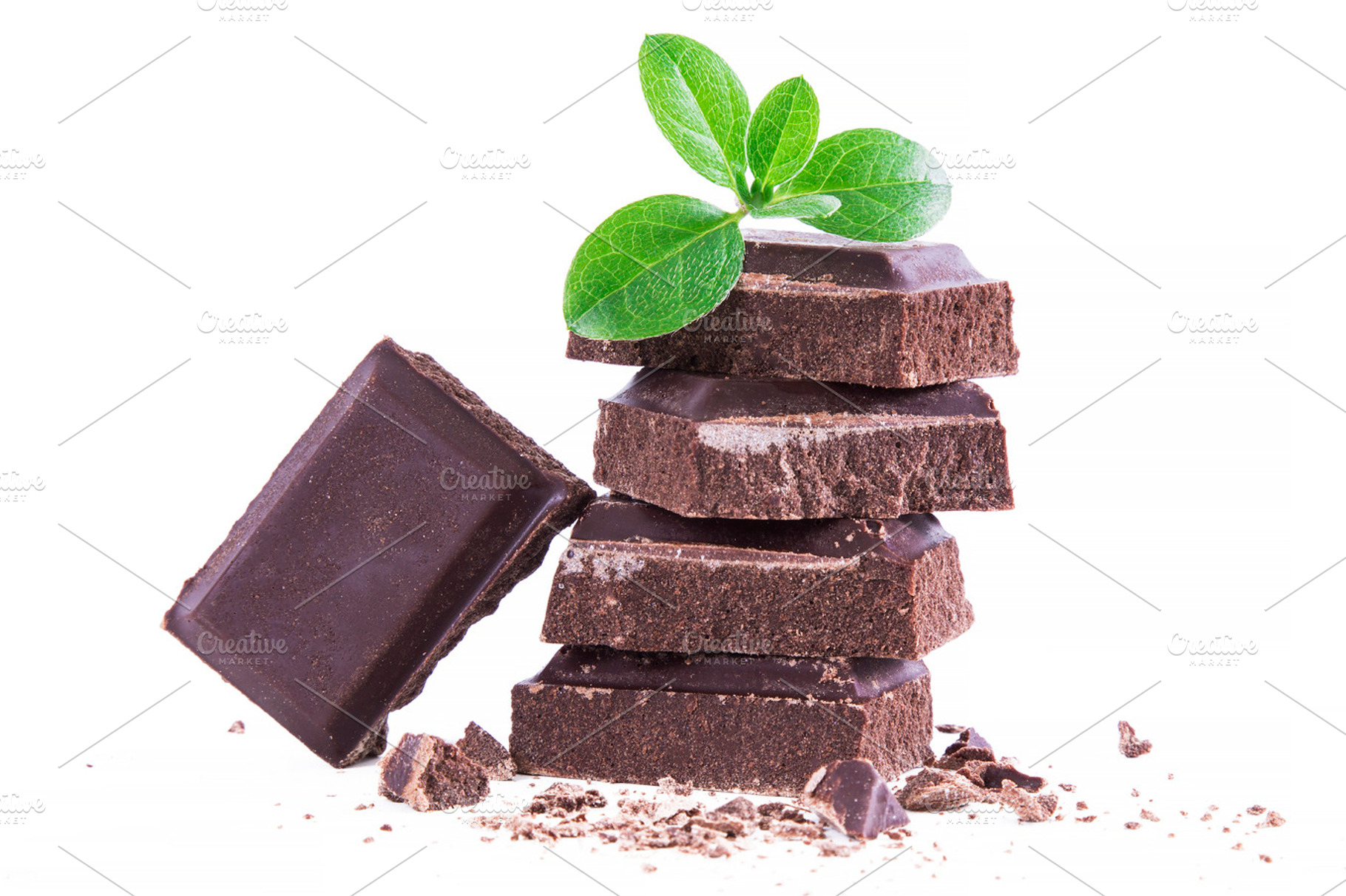 Chocolate featuring chocolate, calorie, and block, a Food & Drink Photo by tetxu