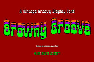 BrownyGroove - A Retro Psychedelic