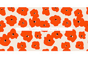 Poppy Flowers, a Pattern Graphic by Nadezda (Thumbnail 2 of 3)