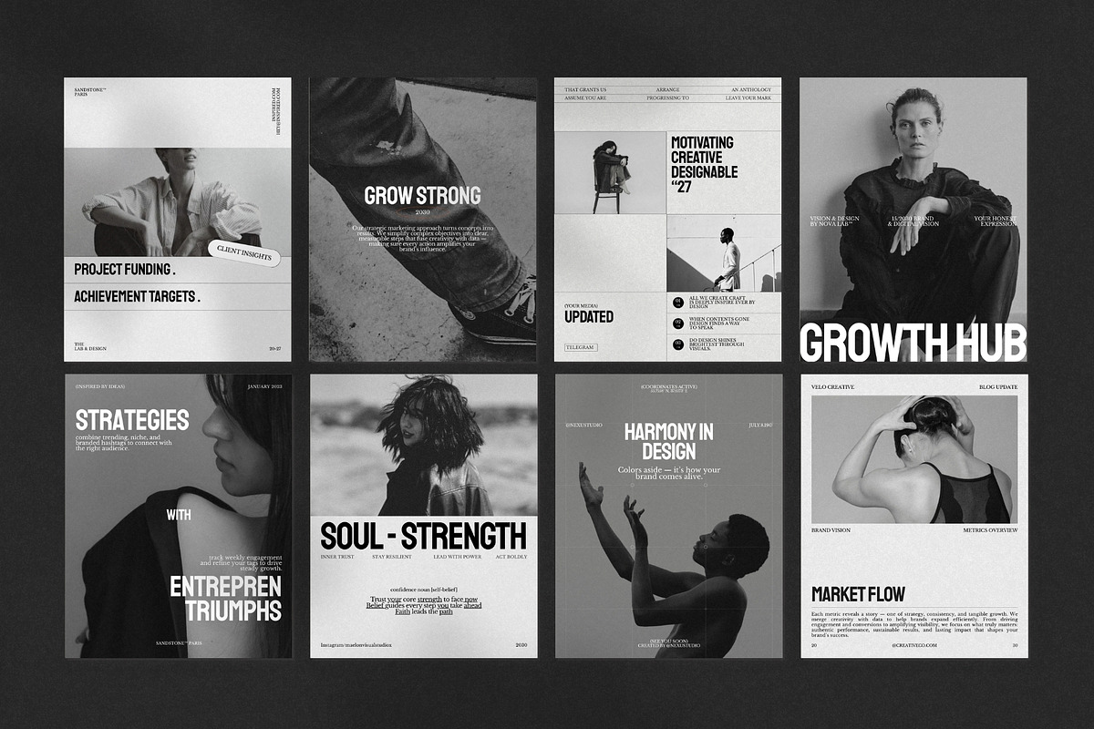 Professional Marketing Canva Post, a Social Media Template by Crafted Pixel (Photo 9 of 9)