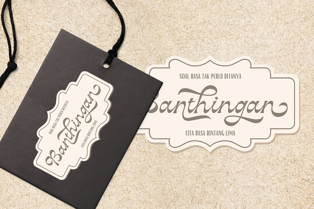 Vagodha - Retro Script, a Script Font by Sronstudio (Photo 6 of 13)