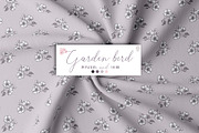 Garden bird. Pattern and motifs., a Pattern Graphic by AnaGuziiArt (Thumbnail 13 of 15)