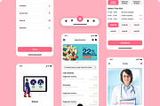 Low & High Fidelity Doctor app, a Templates & Theme by Neha Guleria (Thumbnail 3 of 4)