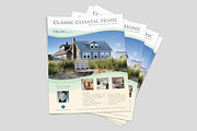 Coastal Real Estate Flyer Template, a Flyer Template by StockLayouts (Thumbnail 2 of 3)