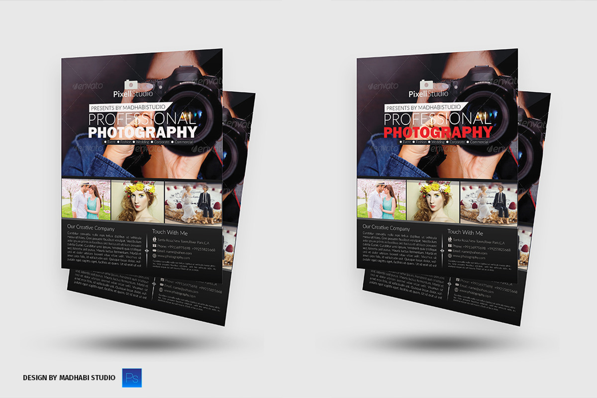 Photography Flyer, a Flyer Template by Madhabi Studio (Photo 4 of 5)