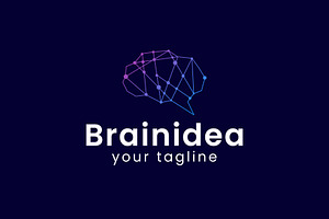 Brain logo vector icon illustration, a Branding & Logo Template by Dyn Studio