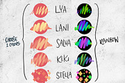 Color Fun - Procreate Brushes, a Brush Add-On by michalhirt (Thumbnail 2 of 7)