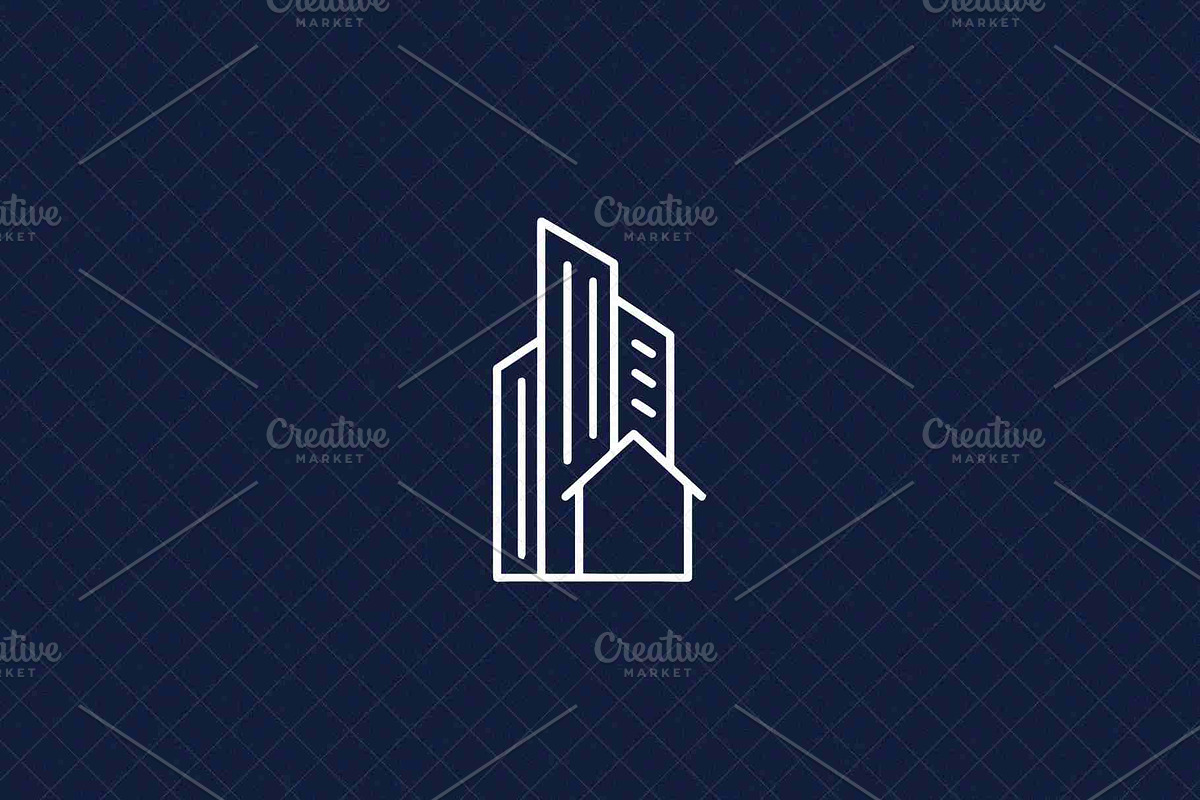 Minimalist Building Icon Skyscraper, an Object Illustration by Vectorium Studio (Photo 4 of 4)