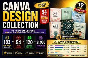 Canva Design Collection Mega Bundle