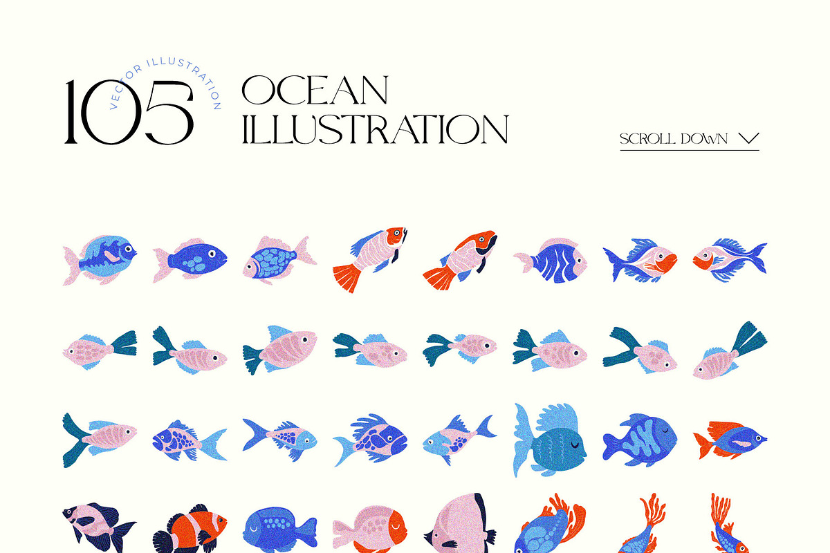 Modern Ocean | Wall Art Creatot, an Object Graphic by Leleka.Store (Photo 12 of 20)