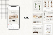 Home Decor LTK Canva Template, a Social Media Template by Deb Creative Studio (Thumbnail 3 of 10)