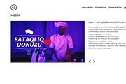 Barhome - One Page Singer Portfolio, a Bootstrap Template by Codrop Agency (Thumbnail 4 of 5)