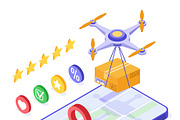 Online Internet Shopping Delivery, a Food Illustration by TAlex (Thumbnail 5 of 6)