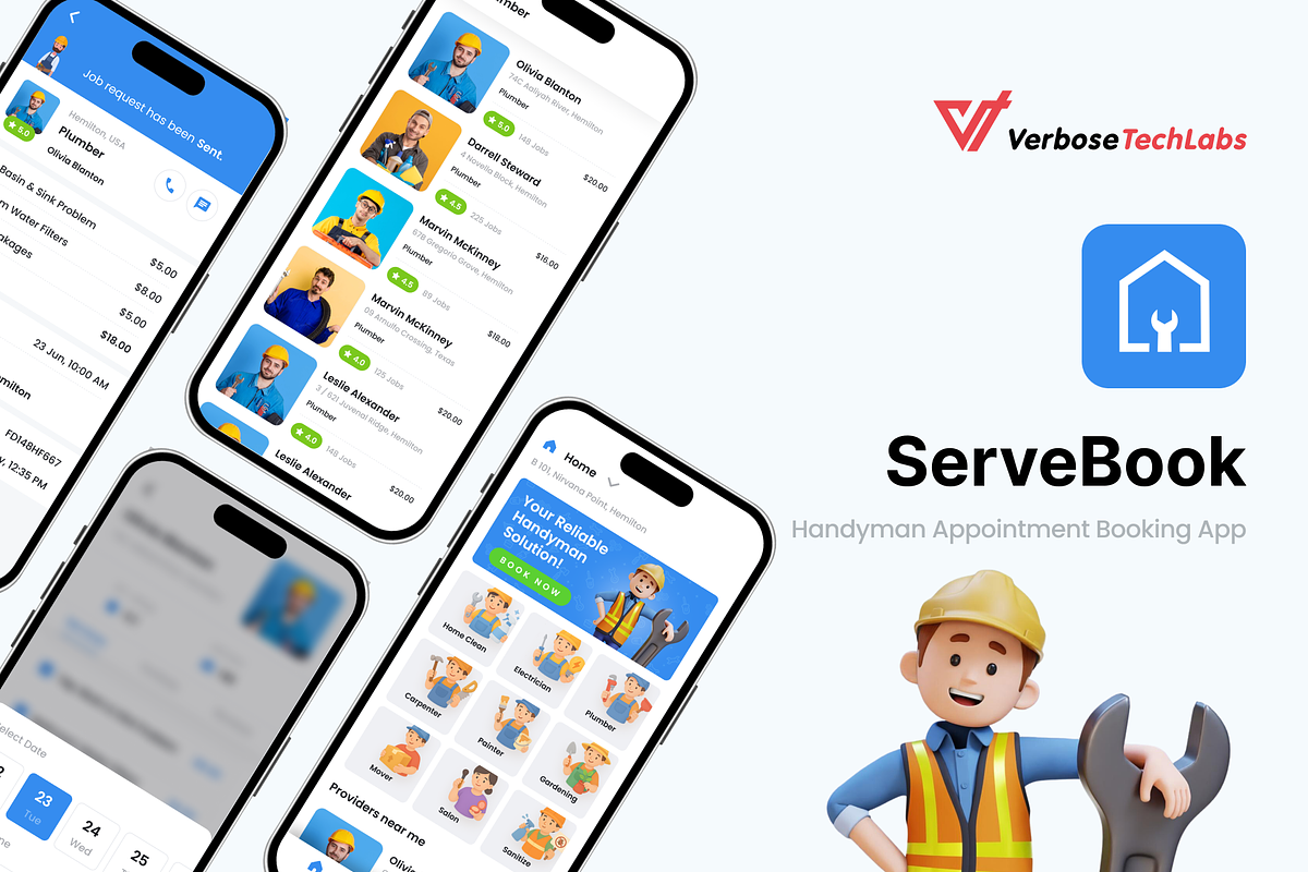 Service Booking App | ServeBook