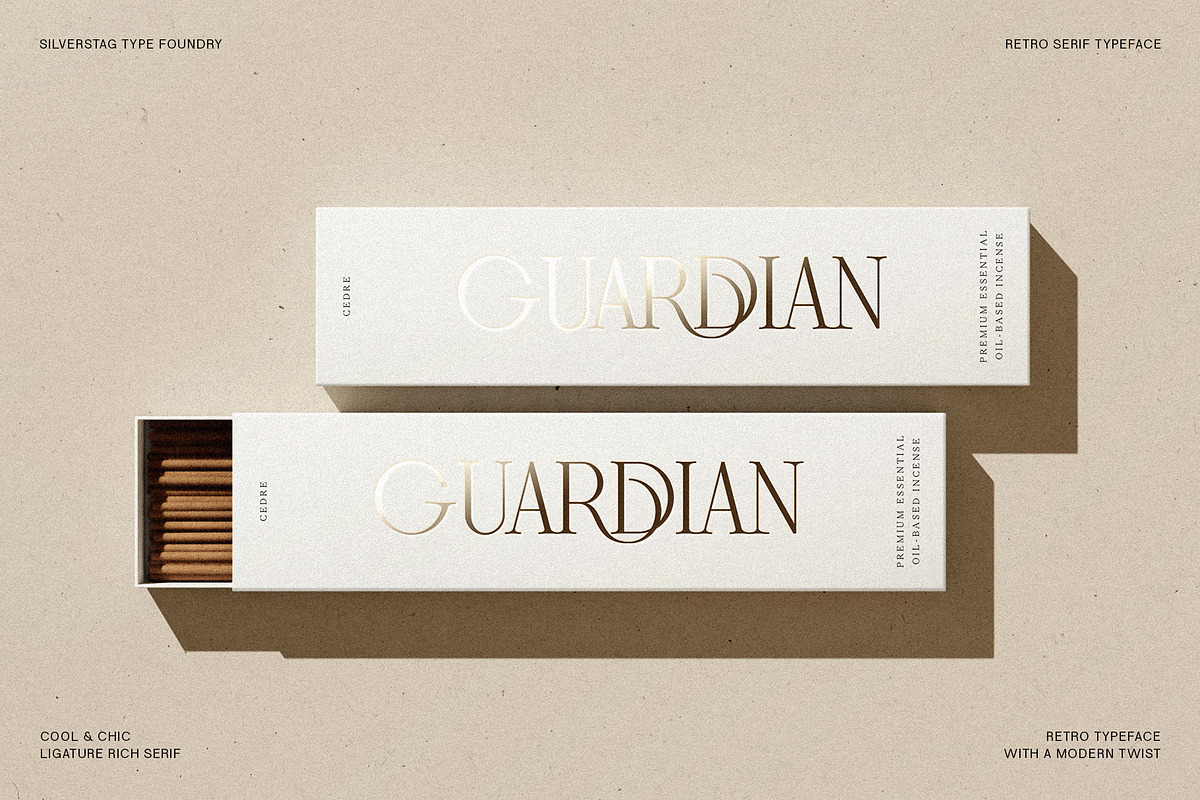 Frosty Garden - Elegant Retro Serif, a Serif Font by SilverStag Type Foundry (Photo 11 of 19)