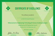Certificates of Excellence, a Stationery Template by Zia Grfx (Thumbnail 2 of 10)