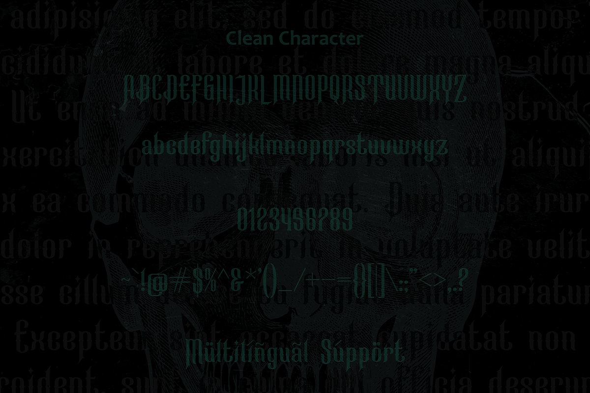 Aneloma, a Blackletter Font by RT Studio (Photo 7 of 10)