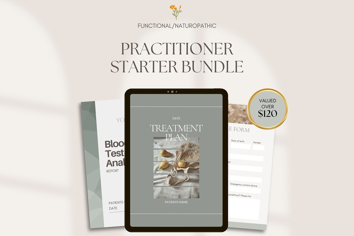 Practitioner Starter Bundle, a Presentation Template by Naturopath Hub (Photo 1 of 13)