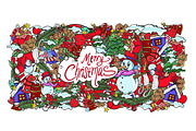 Christmas Greeting Card Illustration, a Decorative Illustration by singpentinkhappy (Thumbnail 10 of 10)