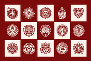 Italian Symbols Art Set, a Solid Icon by Creative Stall (Thumbnail 6 of 10)