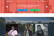 Jojka - Portfolio Web Design - PSD, a Websites & App Template by Marko Banovic (Thumbnail 1 of 4)