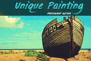 Unique Painting Photoshop Action