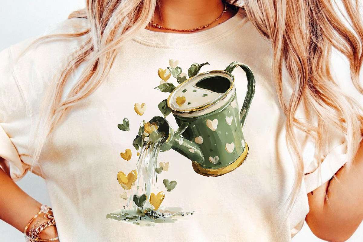 Spring Watercolor Clipart Set, an Illustration by DreamCafeArt (Photo 4 of 6)