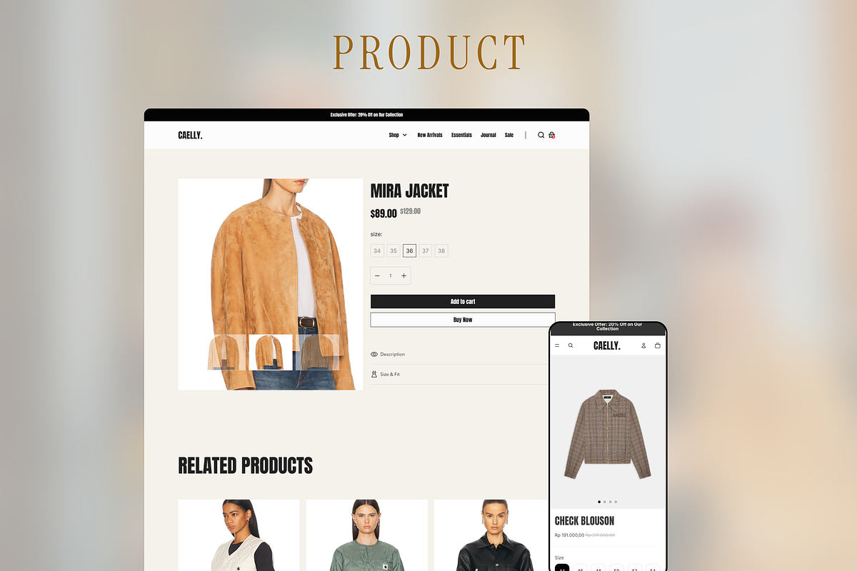 Caelly - Shopify Theme for Fashion preview 5